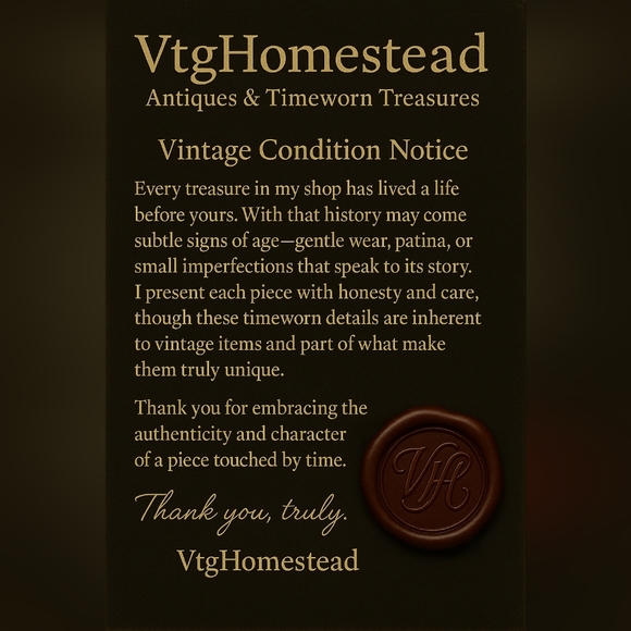 Vintage Handmade Quilted Table Runner | Farmhouse Cottage Style | 42.5” x 13.5” - Picture 6 of 6